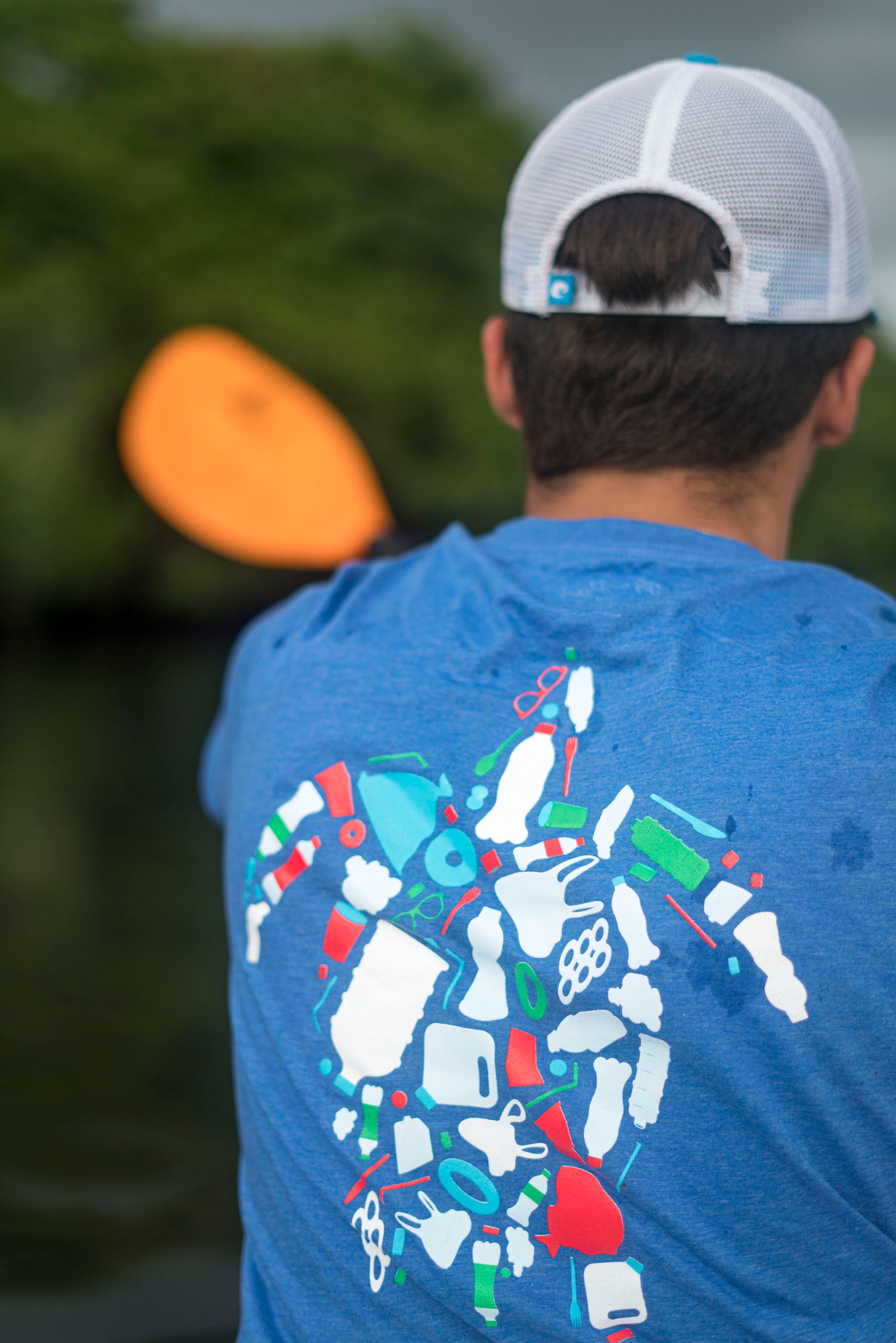 OTHFL Turtle Awareness Royal Blue