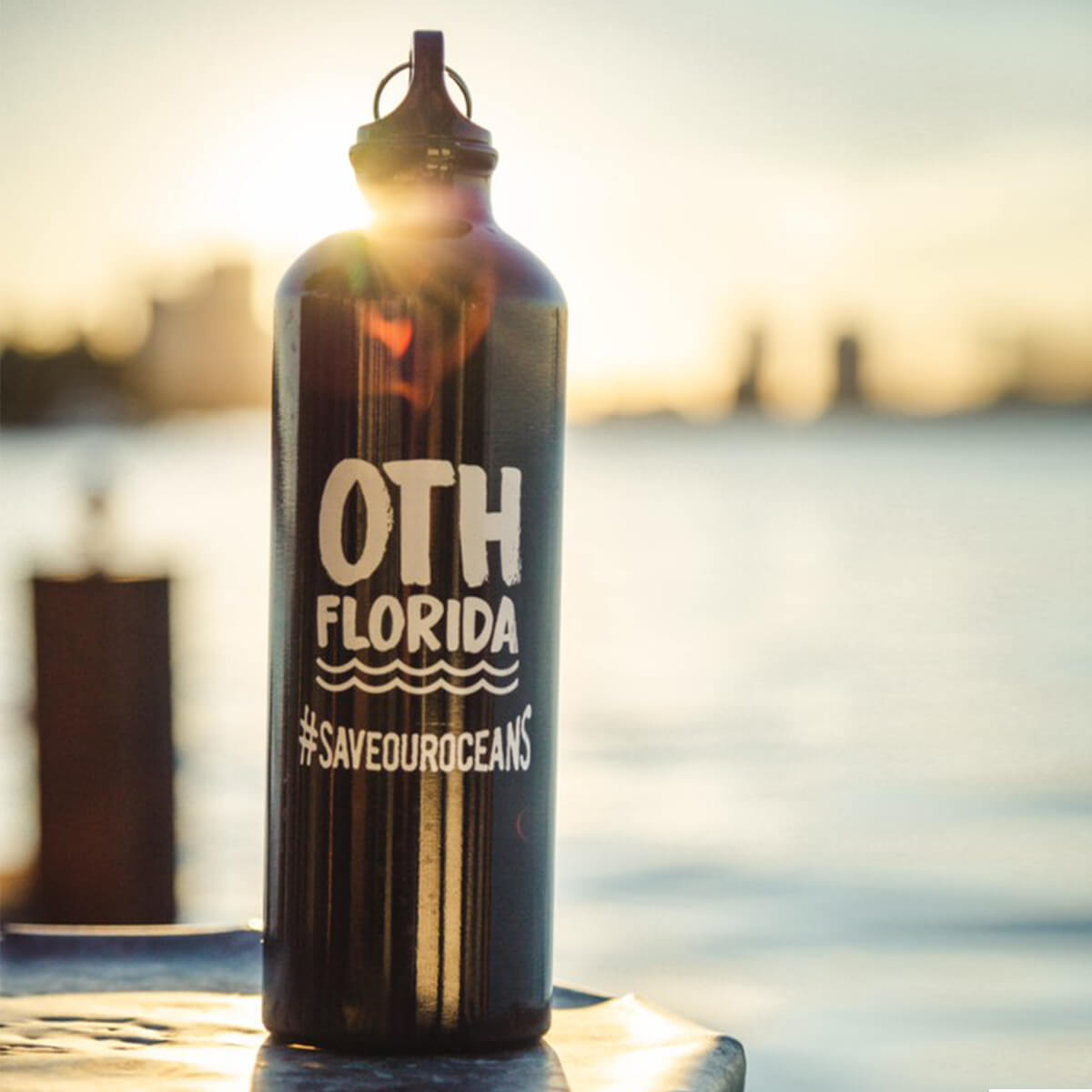 OTHFL Aluminum Water Bottle - Black
