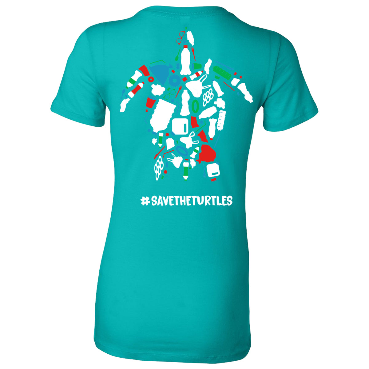 OTHFL Turtle Awareness Women's Teal